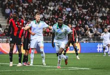 رفاق محمد عبد المنعم في نيس يسقطون أمام روما في الدوري الأوروبي