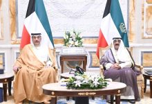 سمو أمير البلاد يستقبل سمو ولي العهد