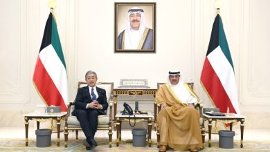 سمو ولي العهد يستقبل العبدالله ووزير الخارجية الياباني