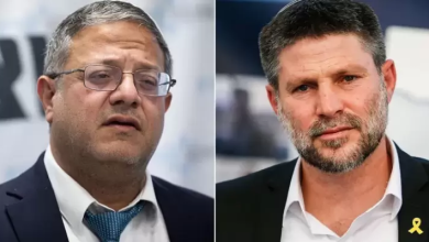 سموتريتش وبن غفير يدعوان لتدمير قرى الضفة الغربية وتجويع الأسرى الفلسطينيين في سجون إسرائيل