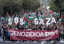 سينمائيون إسبان يوقعون بيانًا لدعم فلسطين ويتظاهرون تنديدا بالإبادة في غزة