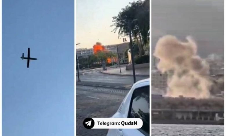 صحيفة عبرية: انفجار المسيرة اليمنية في إيلات كشف عن عيوب خطيرة لدى الاحتلال 