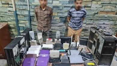 ضبط شخصين يديران محطة بث تلفزيوني لاسلكية بدون ترخيص في الجيزة