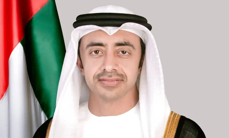 عبدالله بن زايد يشدد خلال لقائه نتنياهو على ضرورة إنهاء الحرب في غزة