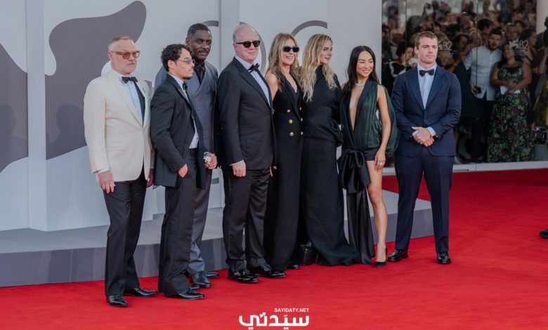 في اليوم السابع من مهرجان فينيسيا:حضور لافت لإدريس ألبا وزوجته على السجادة الحمراء وإطلالات مينيمالية أنيقة