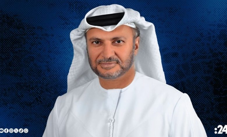 قرقاش: البيان المشترك للرباعية حول السودان "تاريخي"