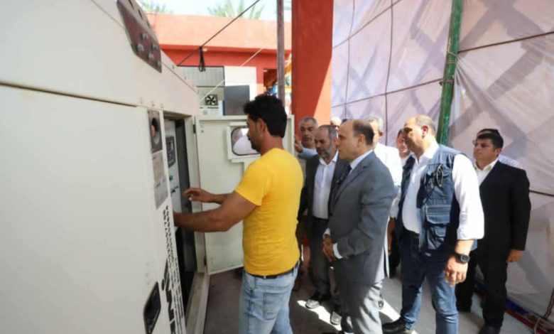 لخدمة 8000 مواطن.. محافظ كفر الشيخ يفتتح محطة رفع الصرف الصحي بالشيخ مبارك