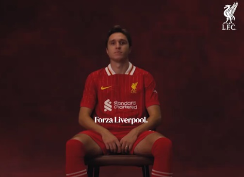 ليفربول يعلن قيد كييزا في قائمته الأوروبية