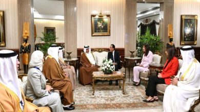 مباحثات موسعة بين مصر والبحرين بحضور الرئيس السيسي وولي العهد سلمان لتعزيز التعاون والتشاور حول القضايا الإقليمية