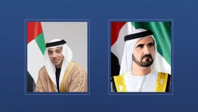 محمد بن راشد ومنصور بن زايد يعزيان رئيس الوزراء الكوبي في وفاة نائبه