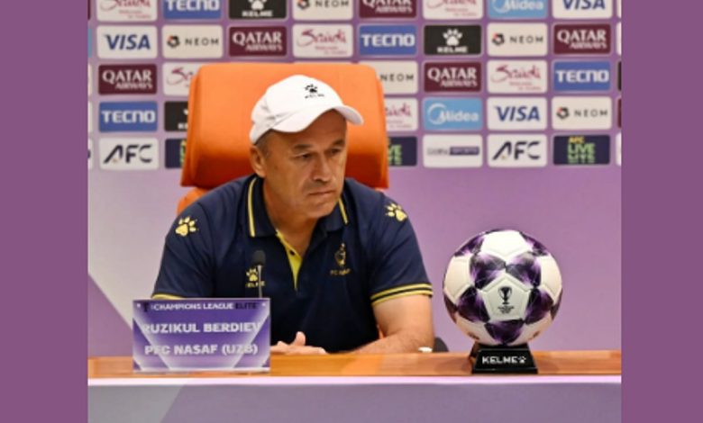 مدرب ناساف الأوزبكي يؤكد جاهزية لاعبيه لمواجهة الأهلي بدوري أبطال آسيا للنخبة