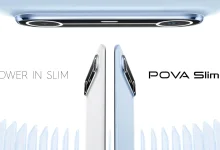 معرض IFA 25: هاتف Tecno Pova Slim يتحدّى Galaxy S25 Ultra في النحافة