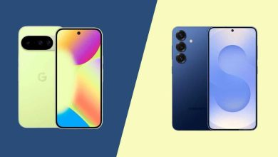 مقارنة بين هاتفي Pixel 10 و Galaxy S25