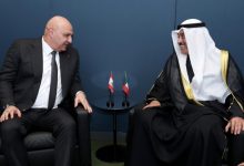 ممثل الأمير يلتقي عون ورئيس البرتغال في نيويورك