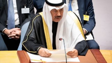 ممثل الأمير يلقي كلمة نيابة عن دول «التعاون» في جلسة طارئة لمجلس الأمن