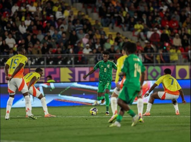 منتخب السعودية يخسر أمام كولومبيا في كأس العالم تحت 20 عامًا