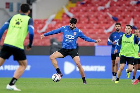 منتخب النشامى ينهي تحضيراته لمواجهة روسيا وديا