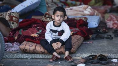 موجة شديدة من الإنفلونزا تصيب الأطفال في غزة 