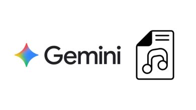 ميزة جديدة في Gemini.. جوجل تضيف دعم الملفات الصوتية