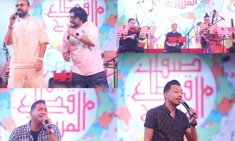 نجوم «أنغام الشباب» يحيون أمسية بأشهر الأغاني الشبابية في الهناجر