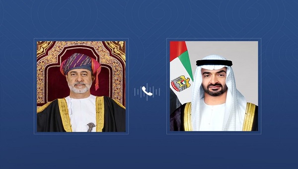 هاتفياً.. رئيس الدولة وسلطان عمان يبحثان علاقات البلدين والتطورات الإقليمية