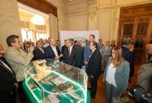 وزير الاتصالات يفتتح معرض للطوابع البريدية والتاريخ البريدي بمركز إبداع مصر الرقمية - قصر السلطان حسين كامل