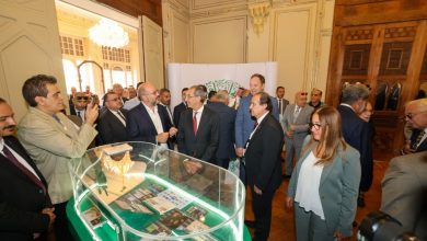 وزير الاتصالات يفتتح معرض للطوابع البريدية والتاريخ البريدي بمركز إبداع مصر الرقمية - قصر السلطان حسين كامل