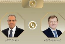وزير الخارجية يبحث مع نظيره الألماني الأوضاع في غزة وتطورات الملف النووي الإيراني