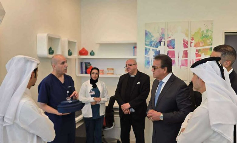 وزير الصحة يزور أسبيتار وإتقان لبحث تعزيز التعاون في الطب الرياضي والتدريب الطبي الافتراضي