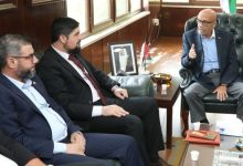 وزير المياه والري يستقبل وفد وزارة الطاقة السوري...