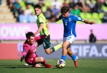 من لقاء إيطاليا واستراليا