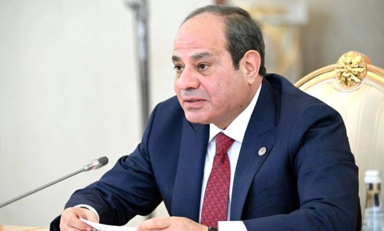 الرئيس المصري عبدالفتاح السيسي.