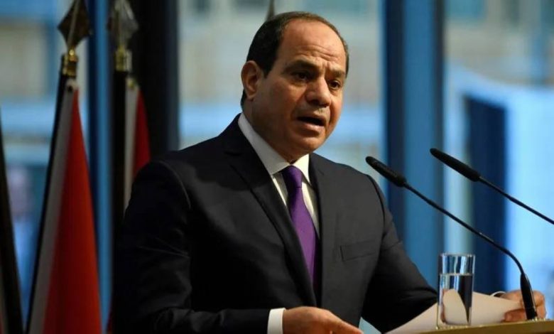الرئيس المصري عبدالفتاح السيسي
