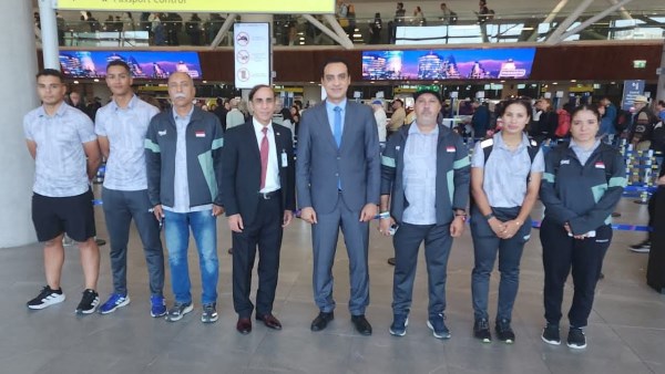 بعثة منتخب مصر للدراجات
