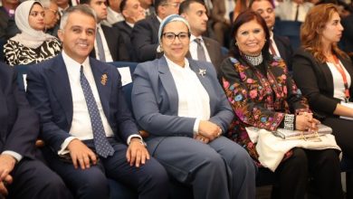 المستشارة أمل عمار تشارك في احتفال اليوبيل الماسي للهيئة القبطية الإنجيلية