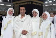 الفنان سامح حسين و أسرته