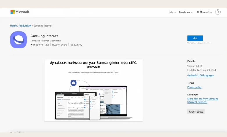 Samsung Internet: متصفح سامسونج متوفر الآن لأجهزة الحاسوب