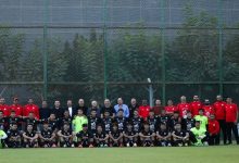 أبو ريدة والتوأم يدعمان منتخب الناشئين قبل المشاركة في كأس العالم