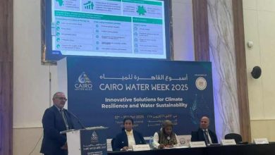 أسبوع القاهرة للمياه يدعو لوضع حلول مبتكرة للتكيف مع تغير المناخ