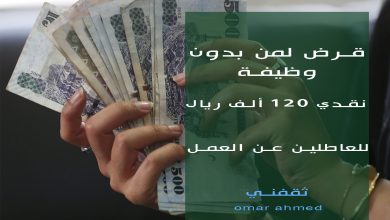 استلم نقدي 120 ألف ريال... للرجال والنساء قرض شخصي بدون فوائد