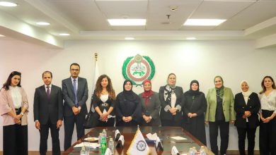 البرلمان العربي يعقد اجتماعا مع ائتلاف البرلمانيات من الدول العربية لمناهضة العنف ضد المرأة
