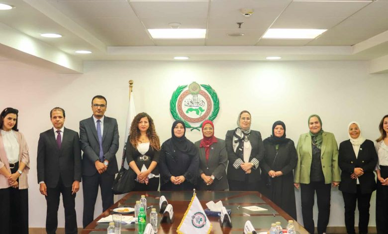 البرلمان العربي يعقد اجتماعا مع ائتلاف البرلمانيات من الدول العربية لمناهضة العنف ضد المرأة