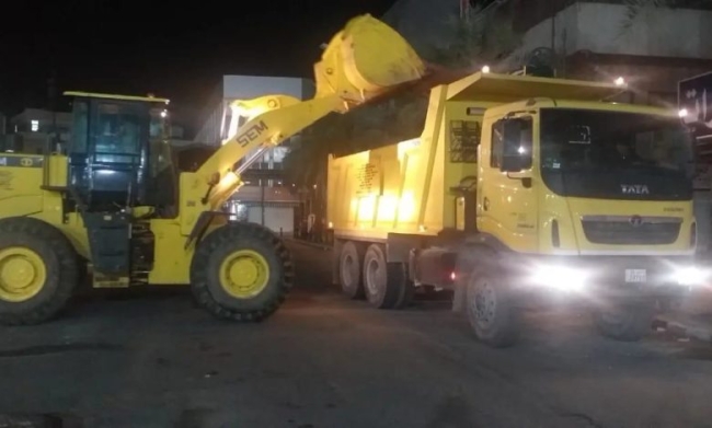 البلدية: حملات مكثفة على مخالفات استغلال المساحات أمام المحال التجارية