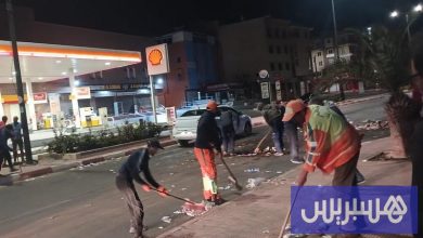 التخريب يوقف 15 شخصا في تزنيت