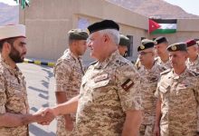 الحنيطي يتفقد كتيبة حرس الحدود 2 الملكية ويطلع على...