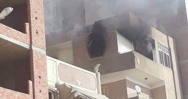 السيطرة على حريق التهم دور سكني بالمقطم