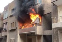 السيطرة على حريق بشقة سكنية في المنيب