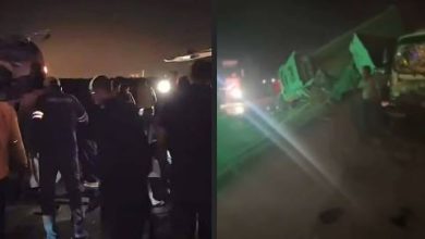 الصحة: مصرع شخصين وإصابة 41 آخرين في حادث مروري على طريق (القاهرة - السويس)