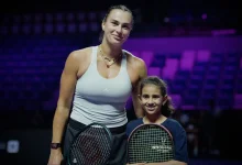 الطفلة السعودية «سما» تدخل التاريخ بمباراة استعراضية مع سابالينكا