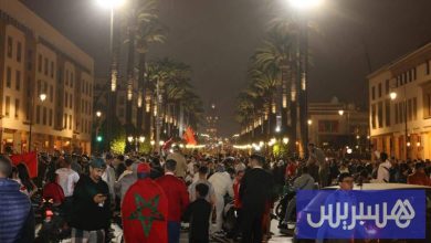 الفرحة المونديالية تعم شوارع الرباط